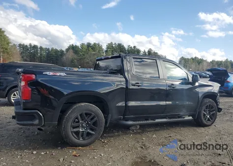 2022 Chevrolet Silverado Ltd K1500 Custom z USA, uszkodzony, nr VIN 1GCPYBEK2NZ215606